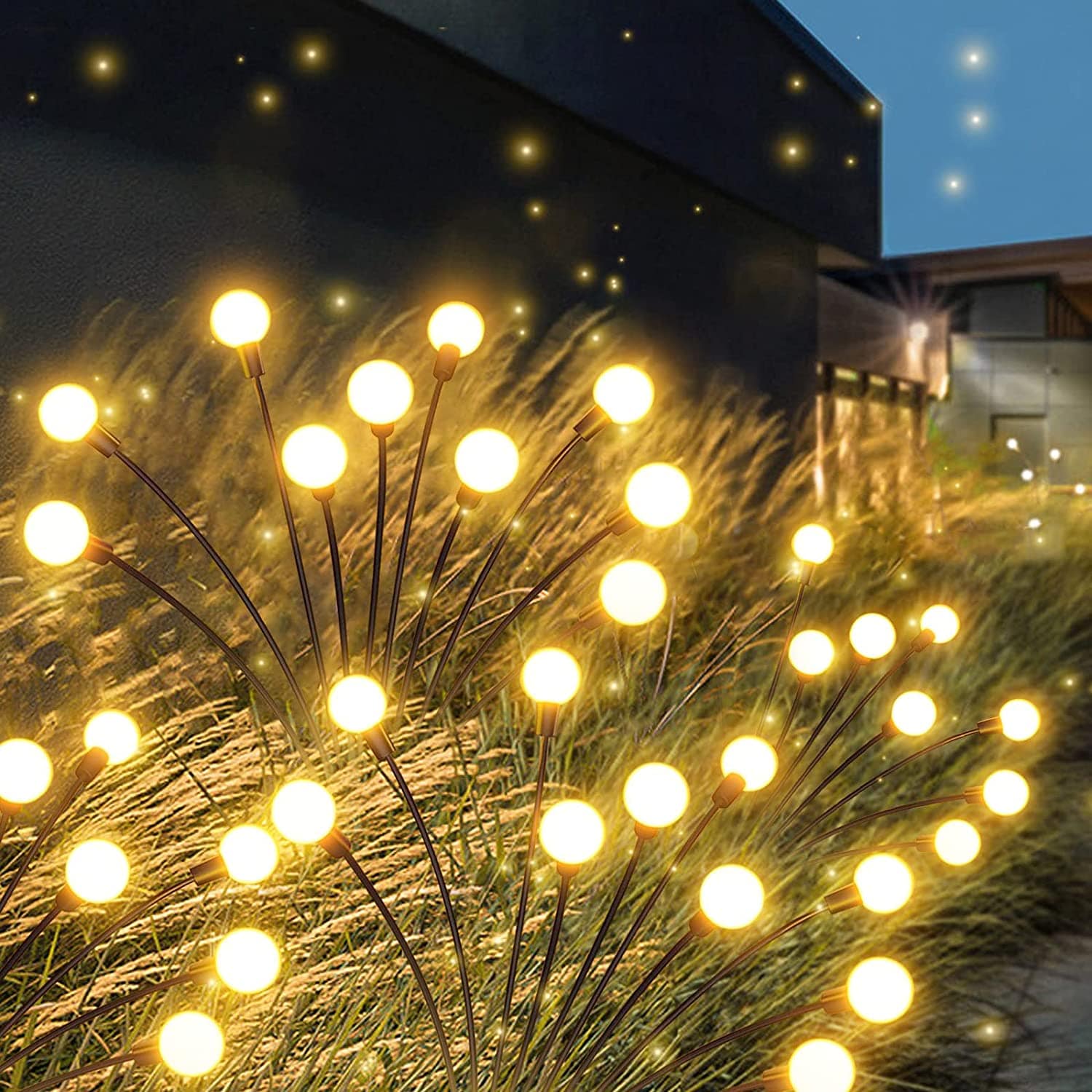 Enchanting Firefly Lights : Unique Solar Powered Garden Lights (Multi Sets) Zaavio®