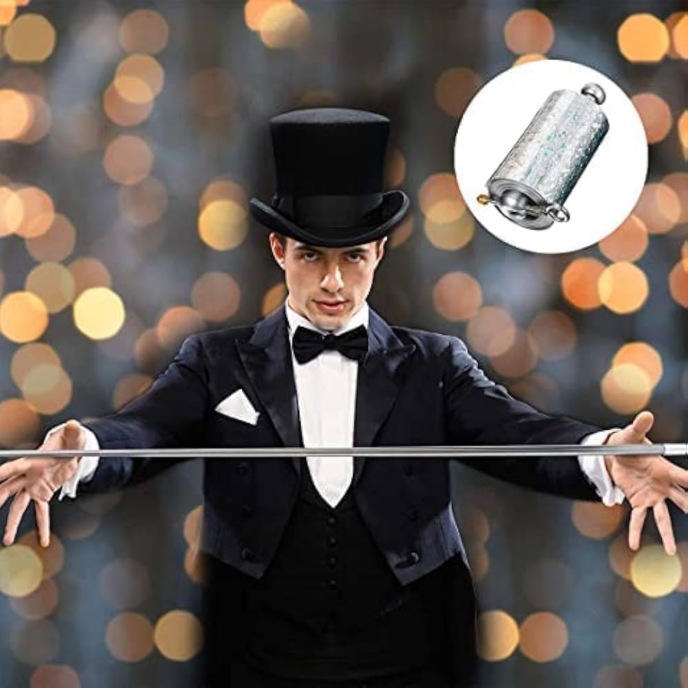 Extendzo™️ Expandable Cane | Magician Stick Wand Toy Appearing Magic Cane Metal Pocket Staff Extendzo™️ Expandable Cane Zaavio®