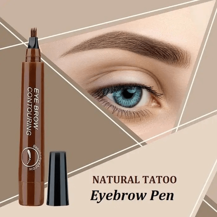 Eyebrow Waterproof Color Definer Pencil Filler Liner Brush - Shapese™️ Shapese™️ Waterproof Eyebrow Pen Zaavio®