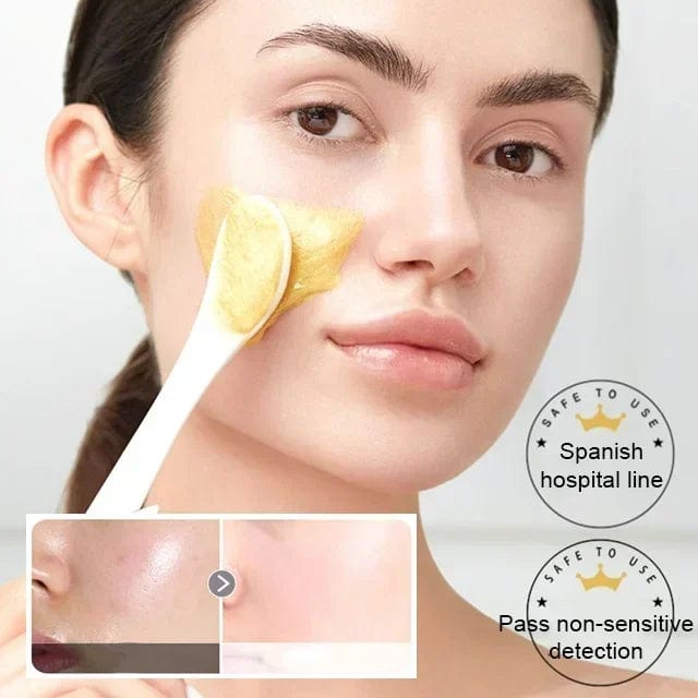 Face Mask Pack For Glowing Skin Sheet Masks Glow Skin Mask - PeelOglam™️ Retinol Snake Venom Gold Mask Zaavio®