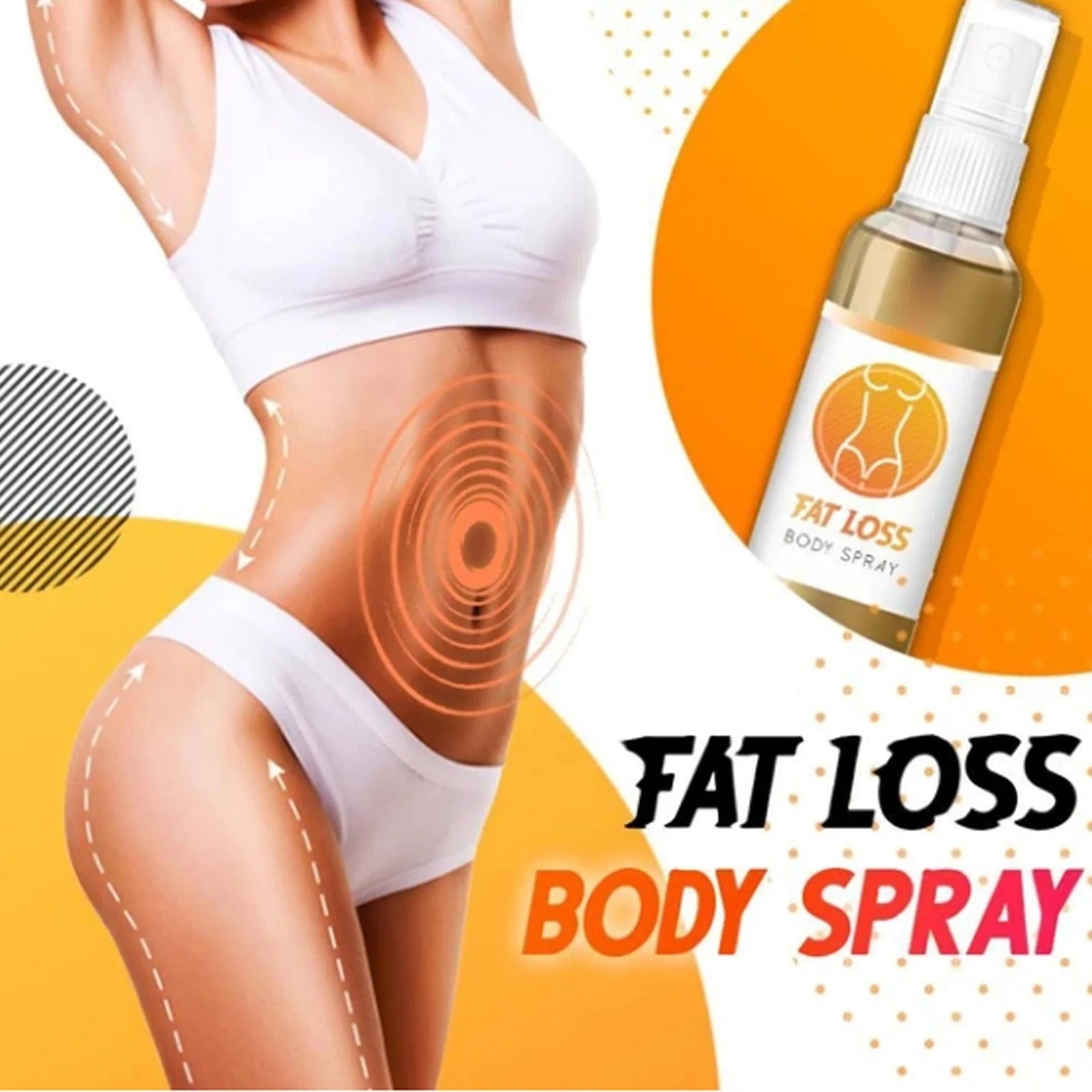 Fat Burner Body Slimming Fat Cutter Anti Celluite Spray - Exotone™️ Exotone™️ Body Slimming Spray (Pack of 2) Zaavio®