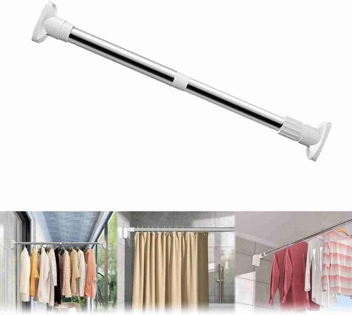 Fixirod™️ | Curtain Rod Adjustable Extendable Door Curtains Window Rods Fixirod™️ Drill-Free Adjustable Rod Zaavio®