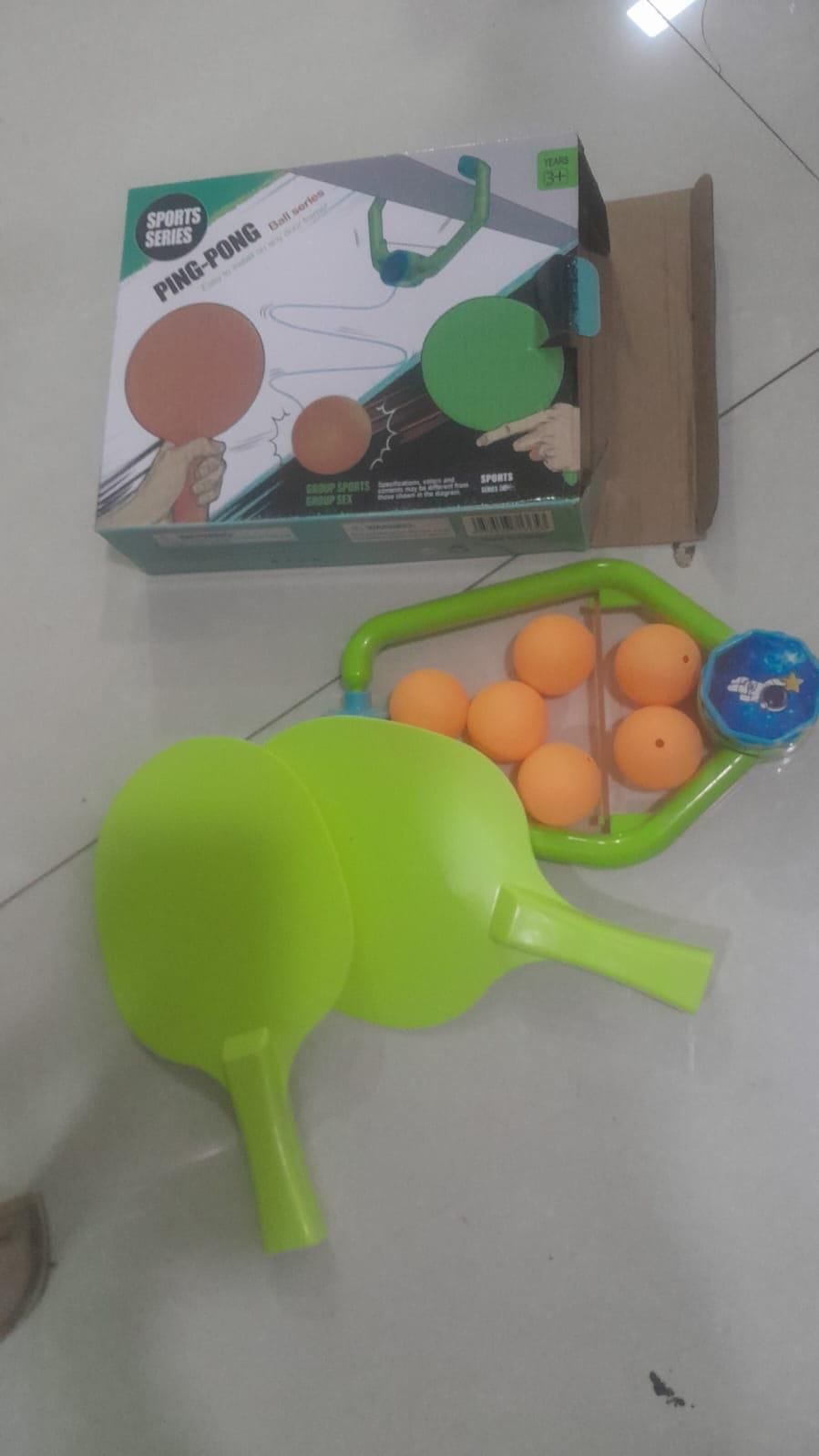 GlidePing™️ | Sports Table Tennis Ping Pong Racket Table Tennis Trainer Free Size GlidePing™️ Store Hanging Table Tennis Zaavio®