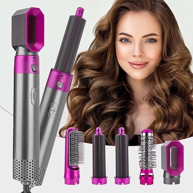 Hairmaxo™️ | Hair Styler Hairdresser Dryer For Hair Salon Comb Straightener Hairmaxo™️ 5 in 1 Multifunctional Hair Styling Tool Zaavio®