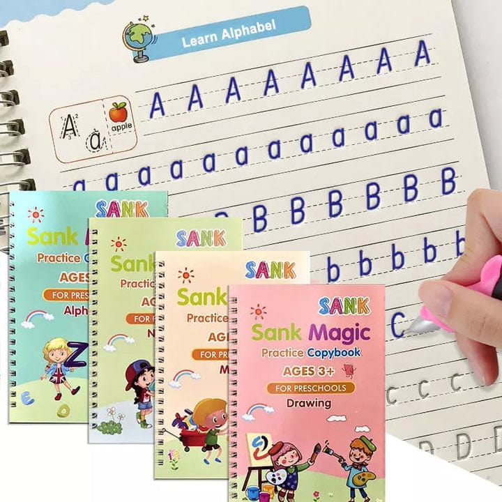 Handwriting Practice Letters ABC Tracing Sheets kindergarten - Writiox™ Writiox™ - BUY 1, GET 4 FREE Zaavio®