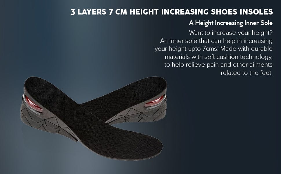 Height Enhancing Shoe Insoles Zaavio®