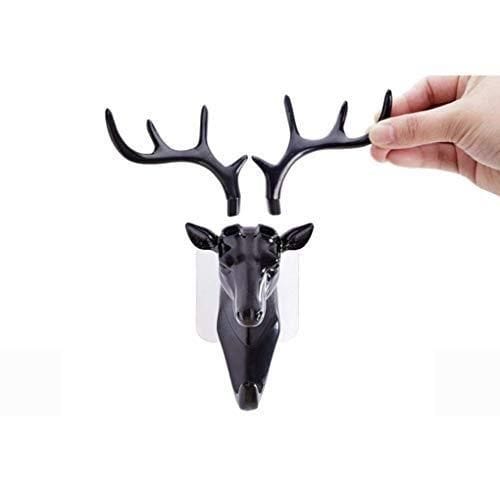 Home Decoration Wall Hanging Decorative Wall Hanger Key Holder - Self Adhesive Deer Head Hanging Hook AntlerGrip™️ Self Adhesive Deer Head Hanging Hook Zaavio®