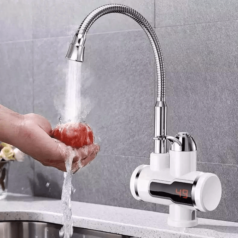 Instant Water Heating Tap Kitchen Water Heater Dispenser Faucet - Hydrove™ Hydrove™ Electric Water Heater Tap Zaavio®