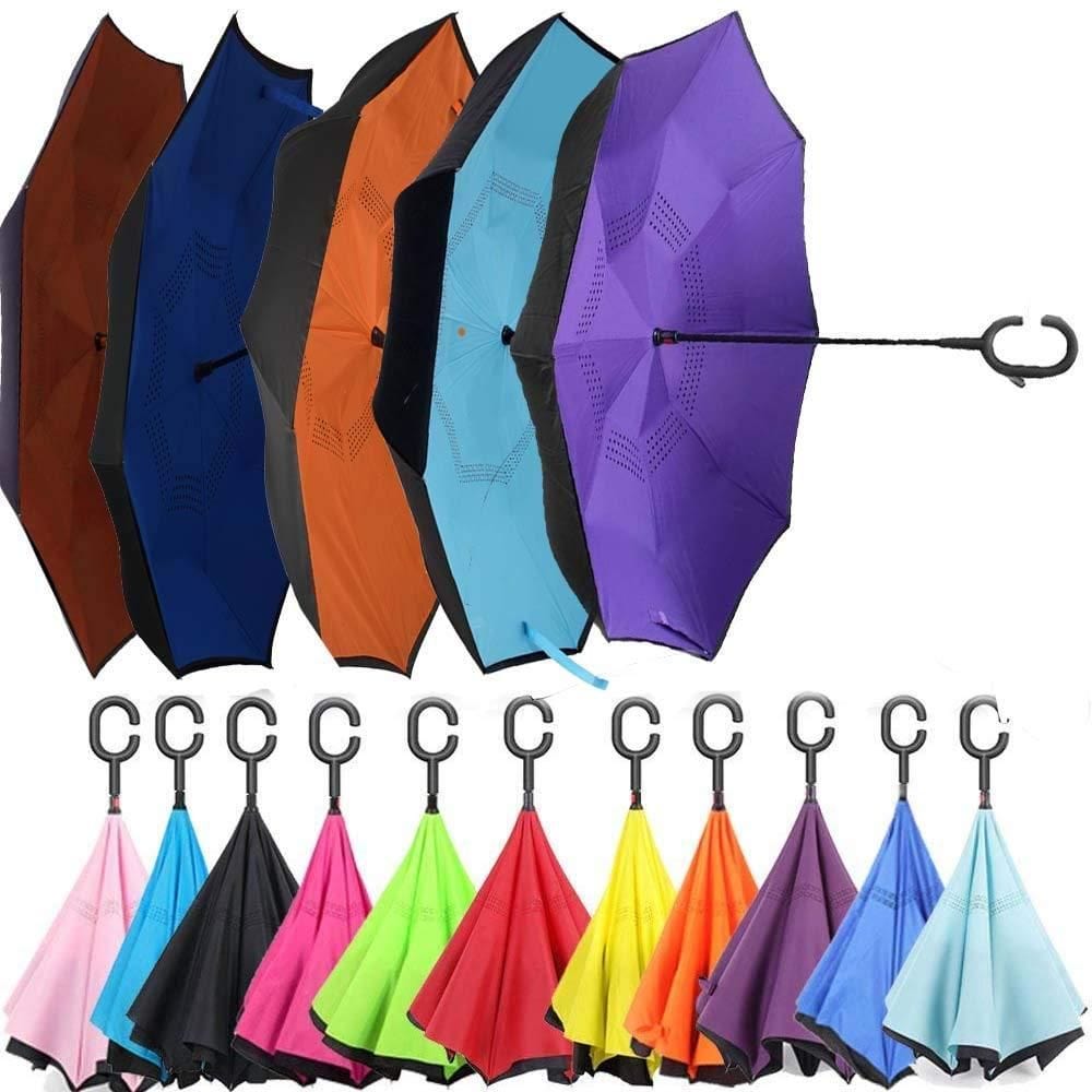 Inverted Reversible Umbrella (Multicolor) Zaavio®