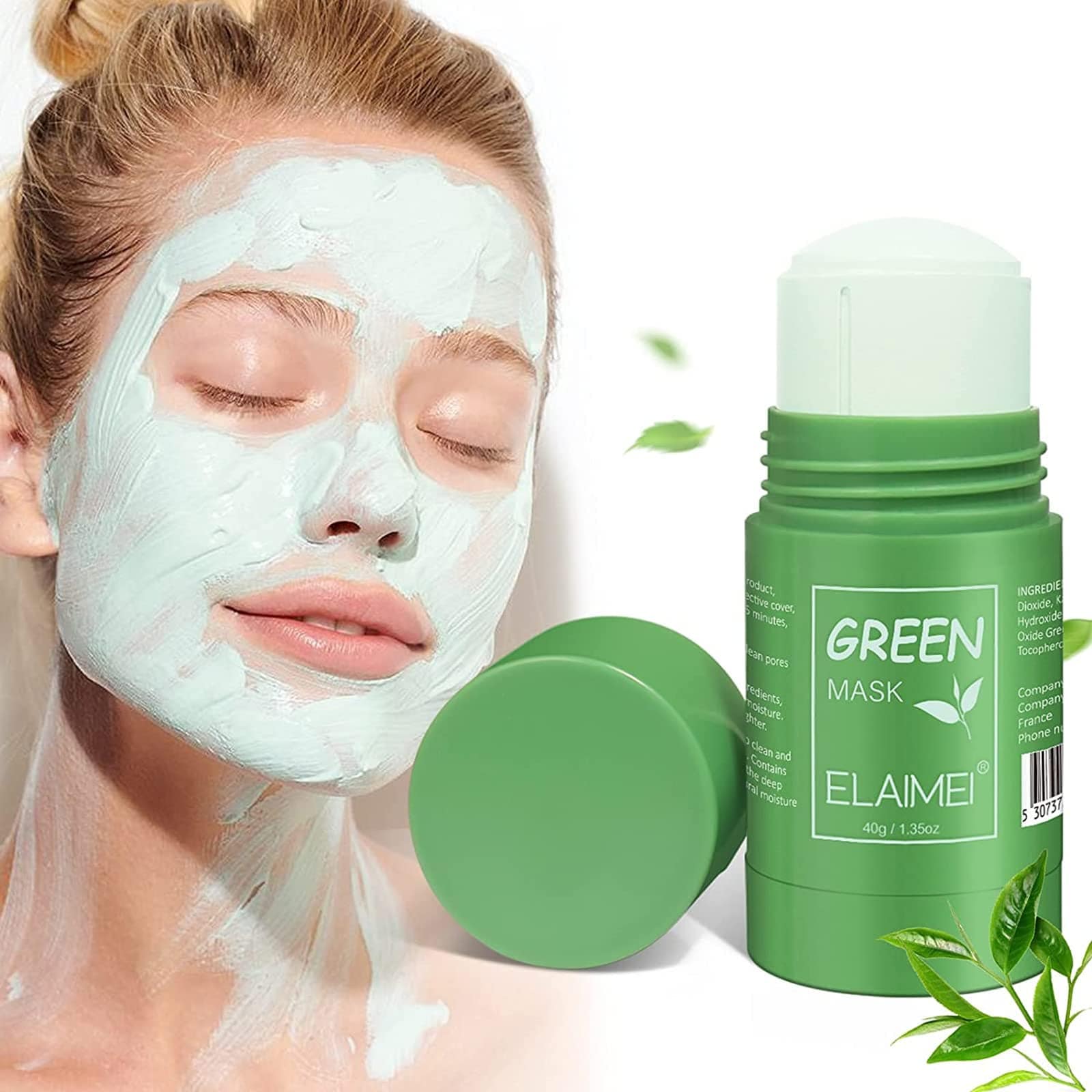 Large Stick CLAYGLO™ Green Tea Pore Control Stick Mask Zaavio®