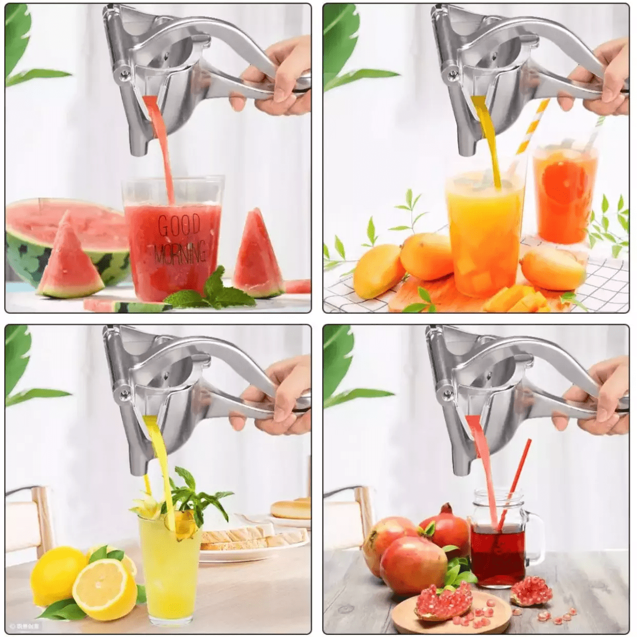 Lemon Mausami Hand Press Juicer Manual Fruit Squeezer - Juicia™ Juicia™ Zaavio®