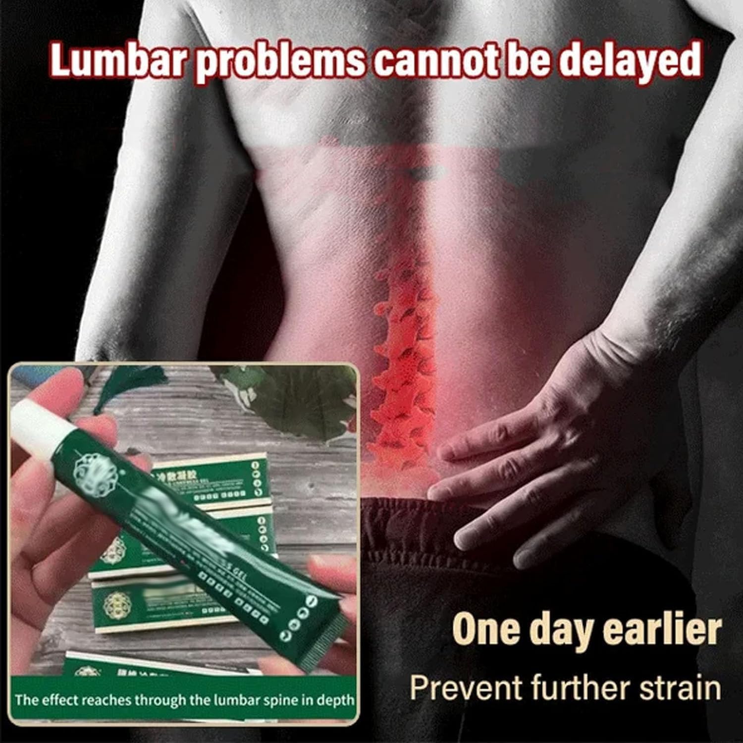 Lumbar Cold Compress Gel Cold Compress Backache Pain Lower Back Remedy  Lumbar Cold Compress Gel Zaavio®