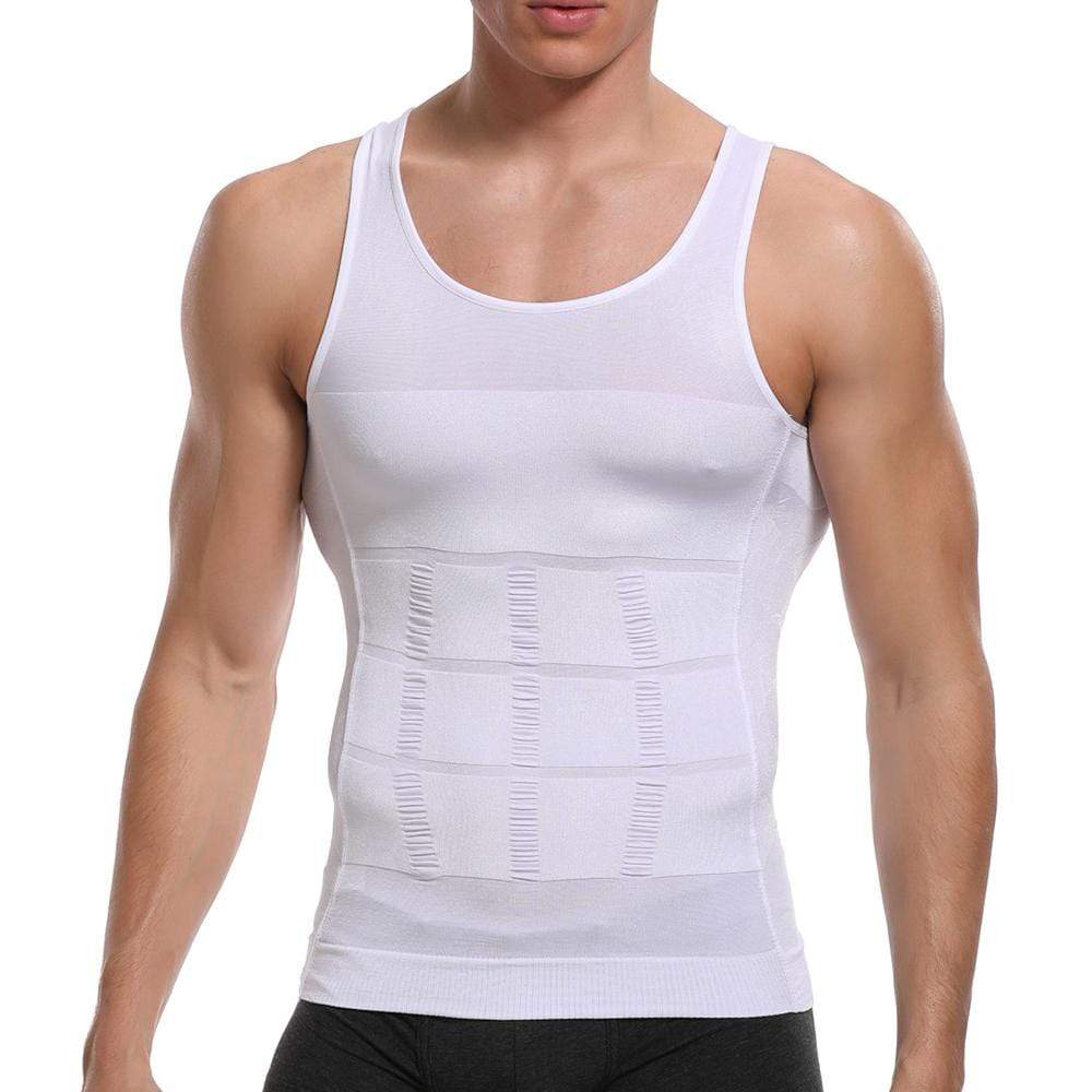 Men Tummy Tucker Slimming Vest Mens Waist Trainer Undershirt Trimmer - Flexvest™ Flexvest™ Zaavio®