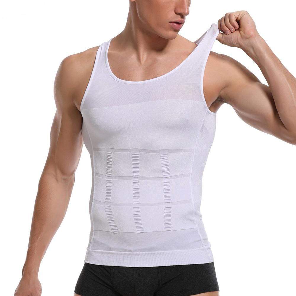 Men Tummy Tucker Slimming Vest Mens Waist Trainer Undershirt Trimmer - Flexvest™ Flexvest™ Zaavio®