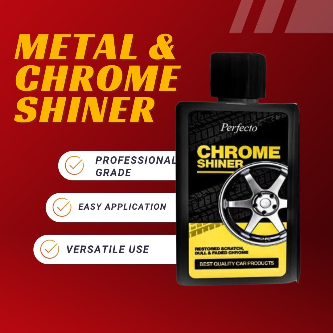 Metal Steel Polish Liquid Cleaner Chrome Polisher Stainless Clean  - ChroShine™️  ChroShine™️ Zaavio®