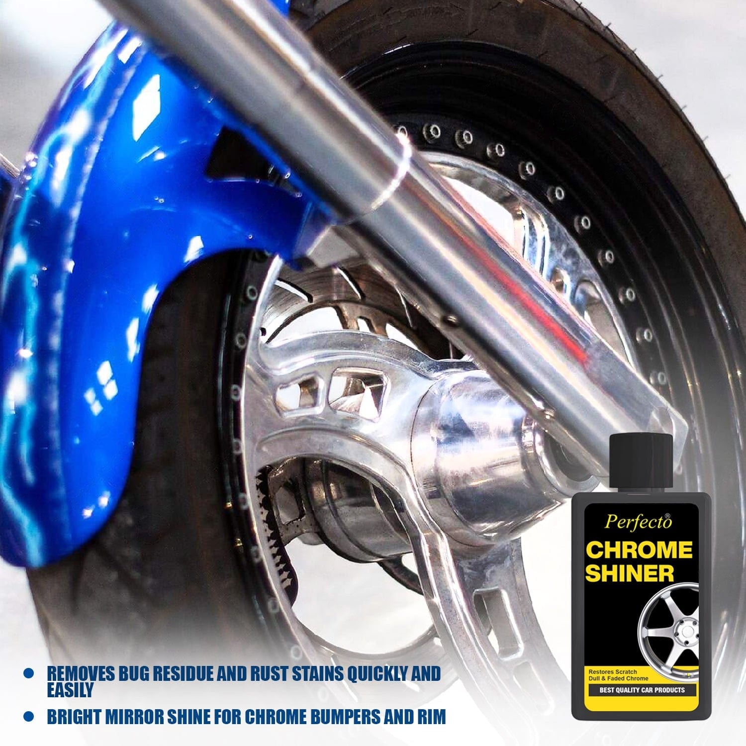 Metal Steel Polish Liquid Cleaner Chrome Polisher Stainless Clean  - ChroShine™️  ChroShine™️ Zaavio®