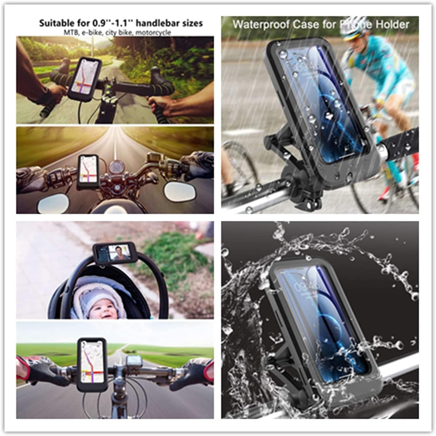 Mobile Holder For Bike Phone Holder On Bike Bicycle Mobile Holder - Ridevize™️ Ridevize™️ Zaavio®