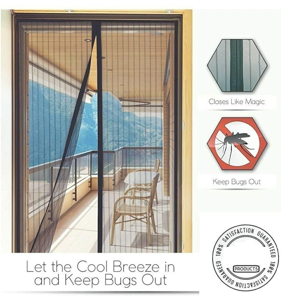 Mosquito Net For Windows And Doors Mesh Door Window Nets  - Mosqout™️ Smart Magic Mesh Mosqout™️ Smart Magic Mesh Zaavio®