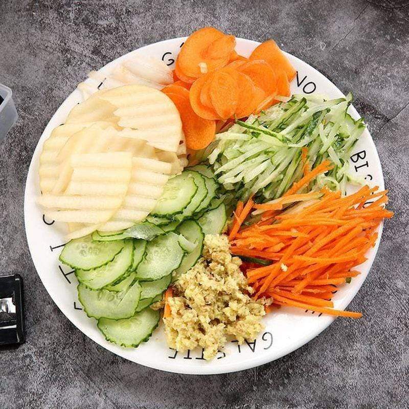 Multifunctional Slicer Cutter Vegetable Strainer Potato Carrot Grater - Slickio™ Slickio™ Zaavio®