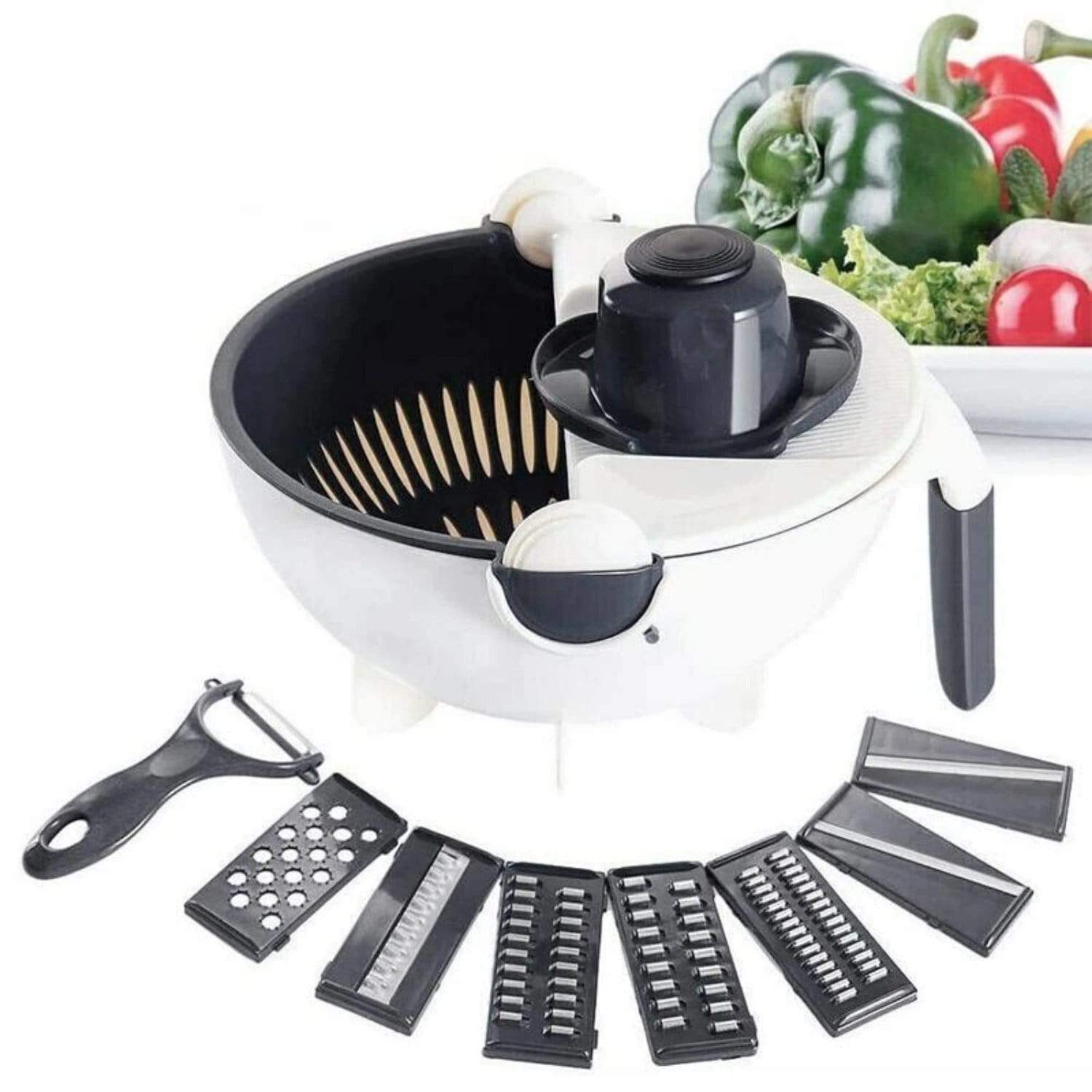 Multifunctional Slicer Cutter Vegetable Strainer Potato Carrot Grater - Slickio™ Slickio™ Zaavio®