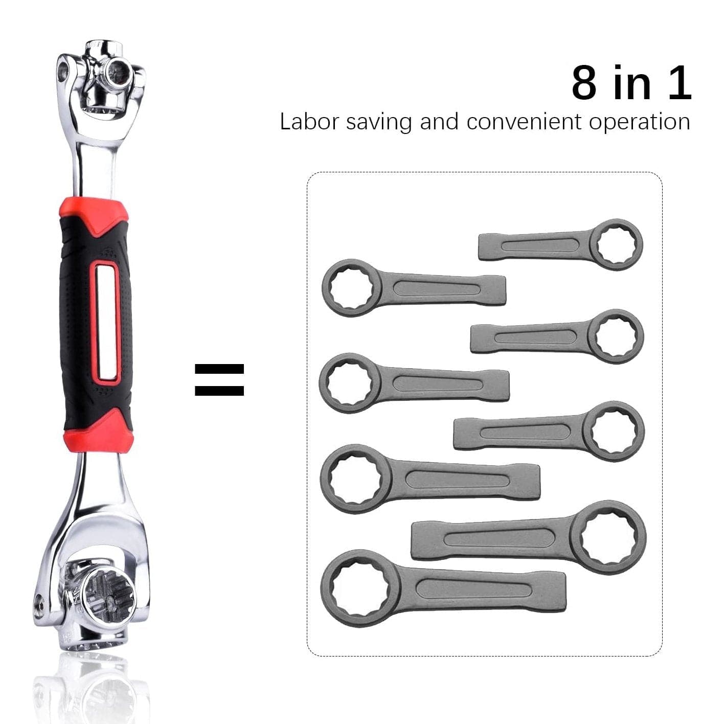 Multipurpose Wrench Tool Adjustable All in One Wrench 48 in 1 - Kyxial™ Kyxial™ Zaavio®