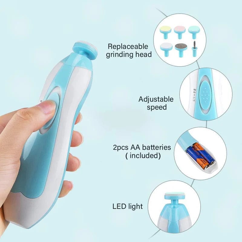 Nail Cutter Infant Nails Clipper Newborn Nail Trimmer Fingernail - CalmClip™️ CalmClip™️ Baby Nail Trimmer Zaavio®