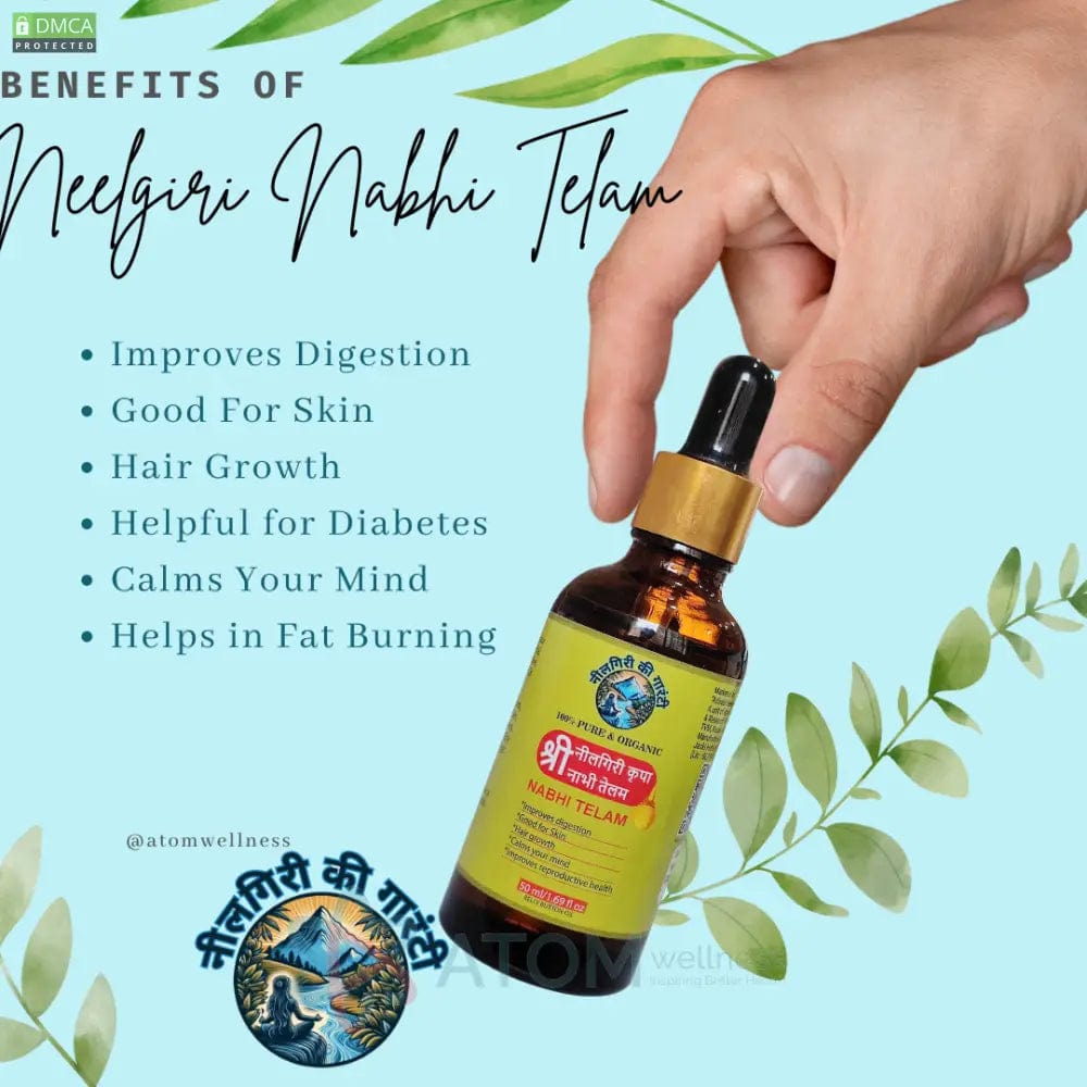 Oil For Navel Belly Button Castor Oil For Stomach- NabhiGlo™️ (Pack of 2) NabhiGlo™️ Ayurvedic Belly Oil (Pack of 2) Zaavio®