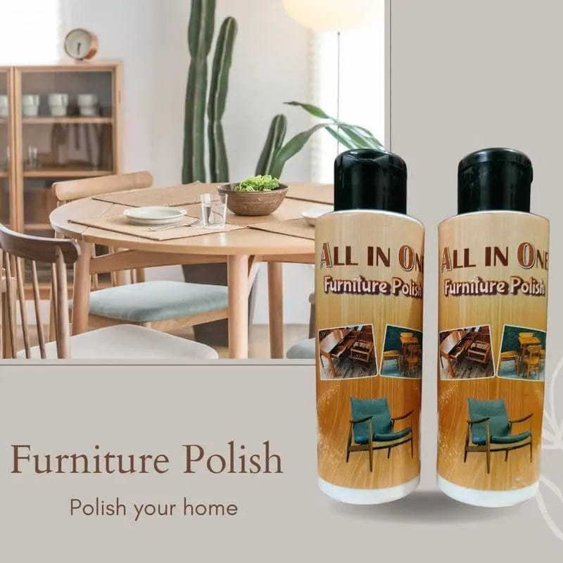 Pack of 2 Furniture Wood polish for Cleaning (Buy 1, Get 1 Free) Zaavio®