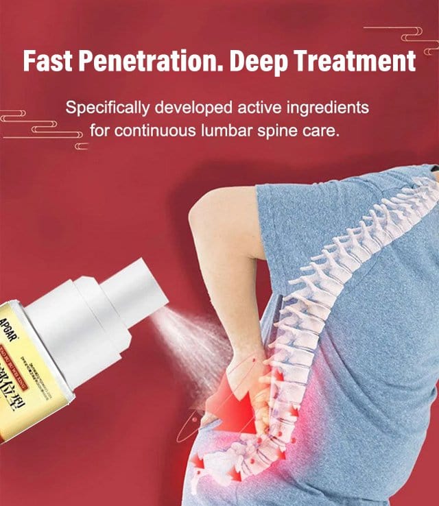 Pain Relief Spray Lumbar Pain Spinal Pain Relief Spray Pain Killer - Releafy™️ (Pack of 2) Releafy™️ Lumbar Pain Relief Spray (Pack of 2) Zaavio®