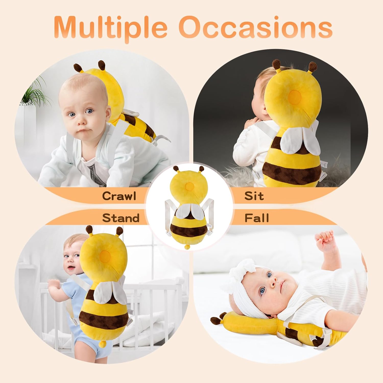 Pillozy™ Baby Head Protector Cushion Pillow Pillozy™ Baby Head Protector Pillow Zaavio®