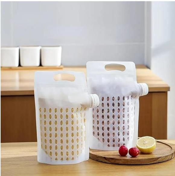 Plastic Bags Container Kitchen Storage Food Containers For Kitchen - GrainGrip™️ Multigrain Storage Bags (5-Pack) GrainGrip™️ Multigrain Storage Bags (5-Pack) Zaavio®