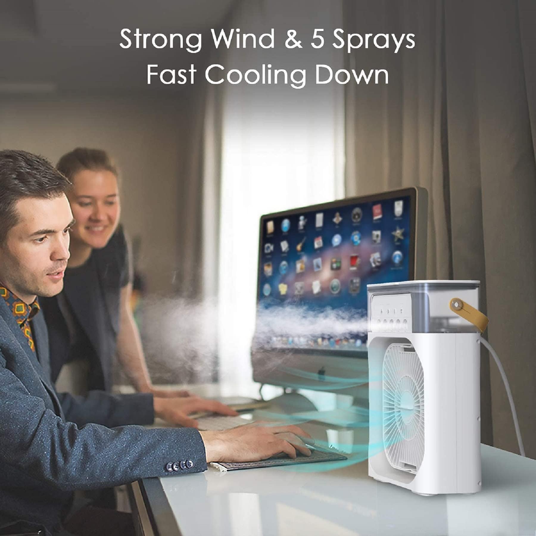 Portable Air Cooler Mini Air Conditioner Ac Cooler Fan - CoolerMist™️ Portable 4-in-1 Mini Air Cooler Fan CoolerMist™️ Portable 4-in-1 Mini Air Cooler Fan Zaavio®