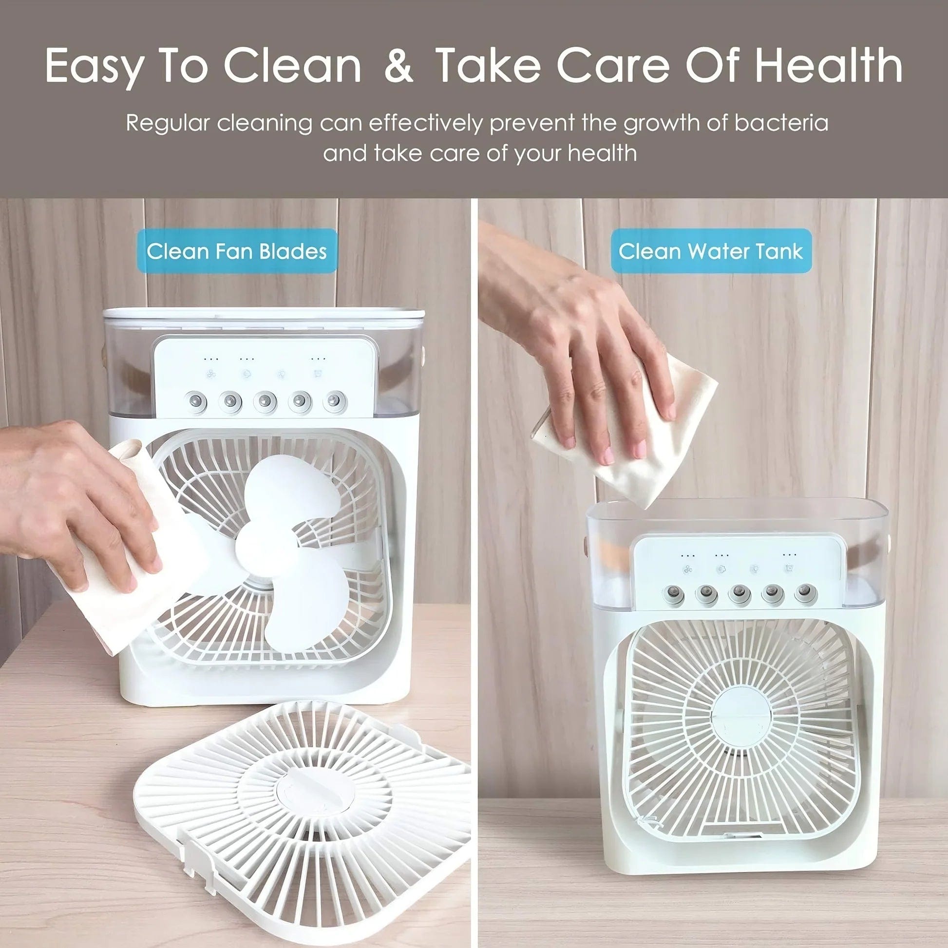 Portable Air Cooler Mini Air Conditioner Ac Cooler Fan - CoolerMist™️ Portable 4-in-1 Mini Air Cooler Fan CoolerMist™️ Portable 4-in-1 Mini Air Cooler Fan Zaavio®