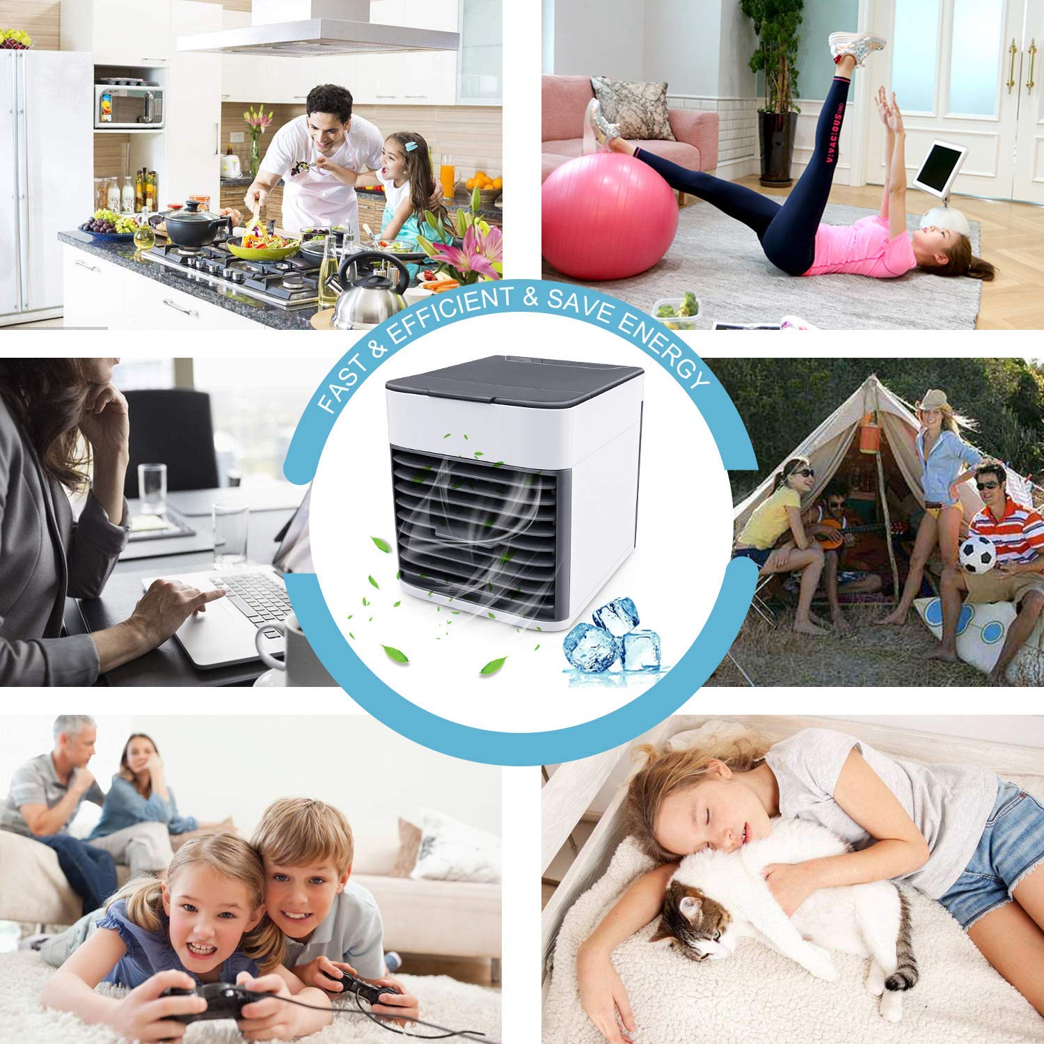 Portable Room Cooler Arctic Air Conditioner Pure Chill - EasyChill™ 2.0 Air Conditioners EasyChill™ 2.0 Zaavio®