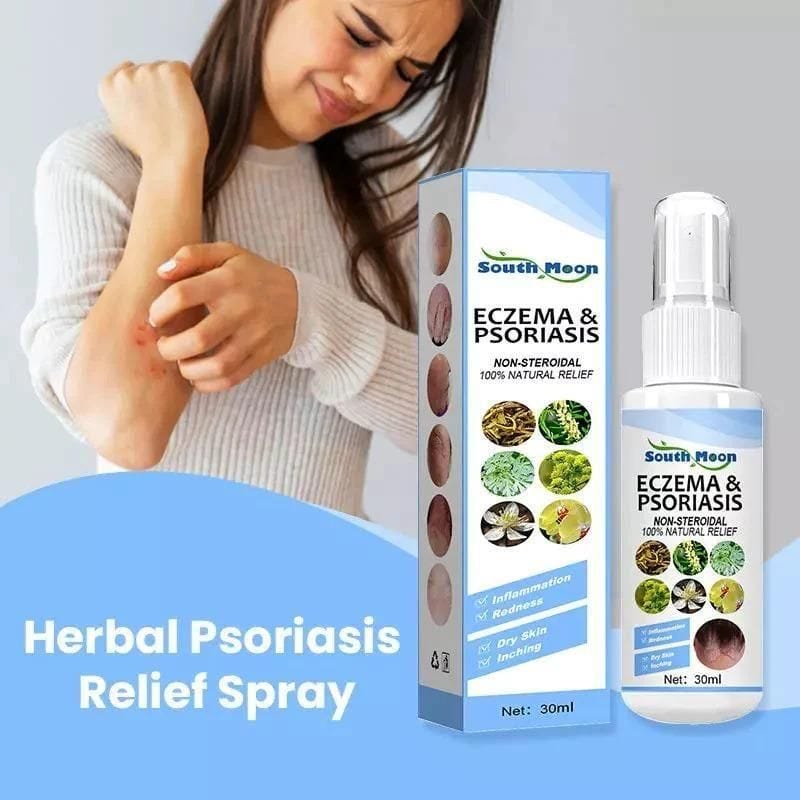 Psoriasis Treatment Vitiligo And Eczema Treatment Psoriasis Skin (Pack Of 2) Herbal Psoriasis Relief Spray (Pack Of 2) Zaavio®