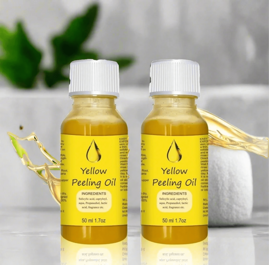 RadiateResplend™️| Peeling Oil for Skin (Pack of 2) | Skin-Care Body Oil Face Oil Body care Yellow Peeling Oil RadiateResplend™️ Peeling Oil for Skin (Pack of 2) Zaavio®