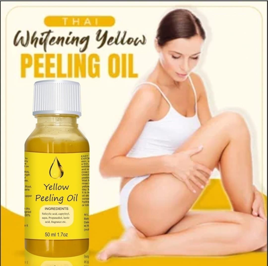 RadiateResplend™️| Peeling Oil for Skin (Pack of 2) | Skin-Care Body Oil Face Oil Body care Yellow Peeling Oil RadiateResplend™️ Peeling Oil for Skin (Pack of 2) Zaavio®