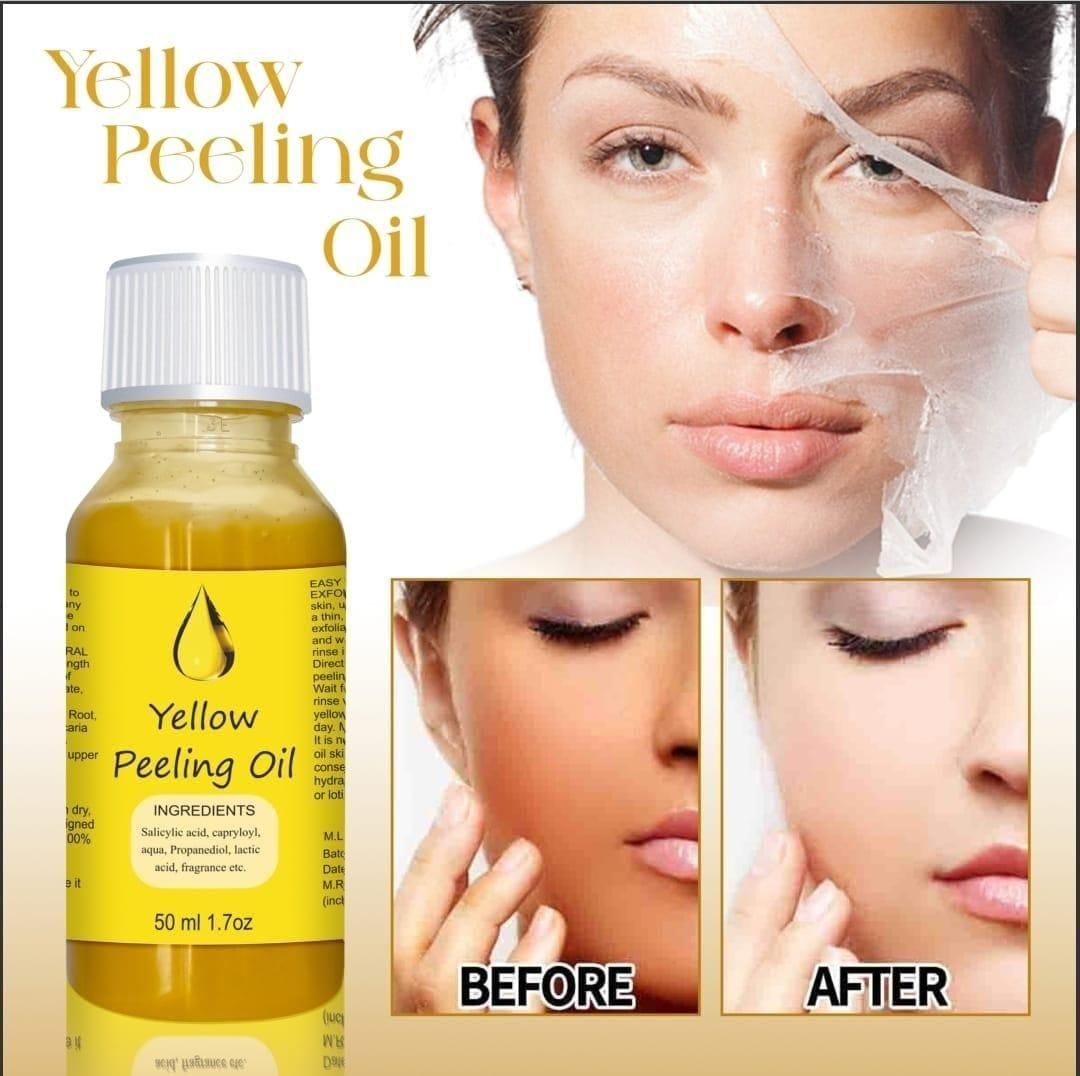 RadiateResplend™️| Peeling Oil for Skin (Pack of 2) | Skin-Care Body Oil Face Oil Body care Yellow Peeling Oil RadiateResplend™️ Peeling Oil for Skin (Pack of 2) Zaavio®