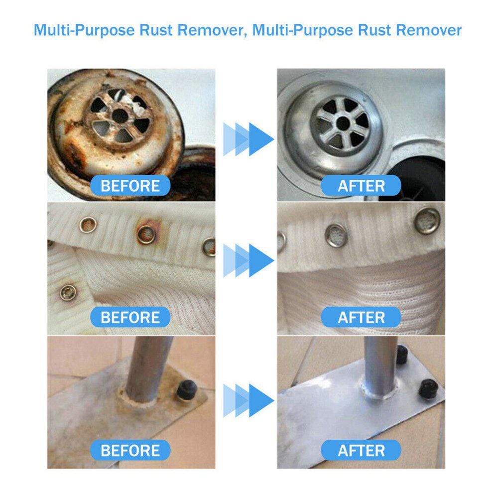 RustZap™️ | Rust Remover For Metal Cleaner Steel Rust Remover Rusty Tools Pack of 2 RustZap™️ Powerful Rust Remover (Pack Of 2) Zaavio®