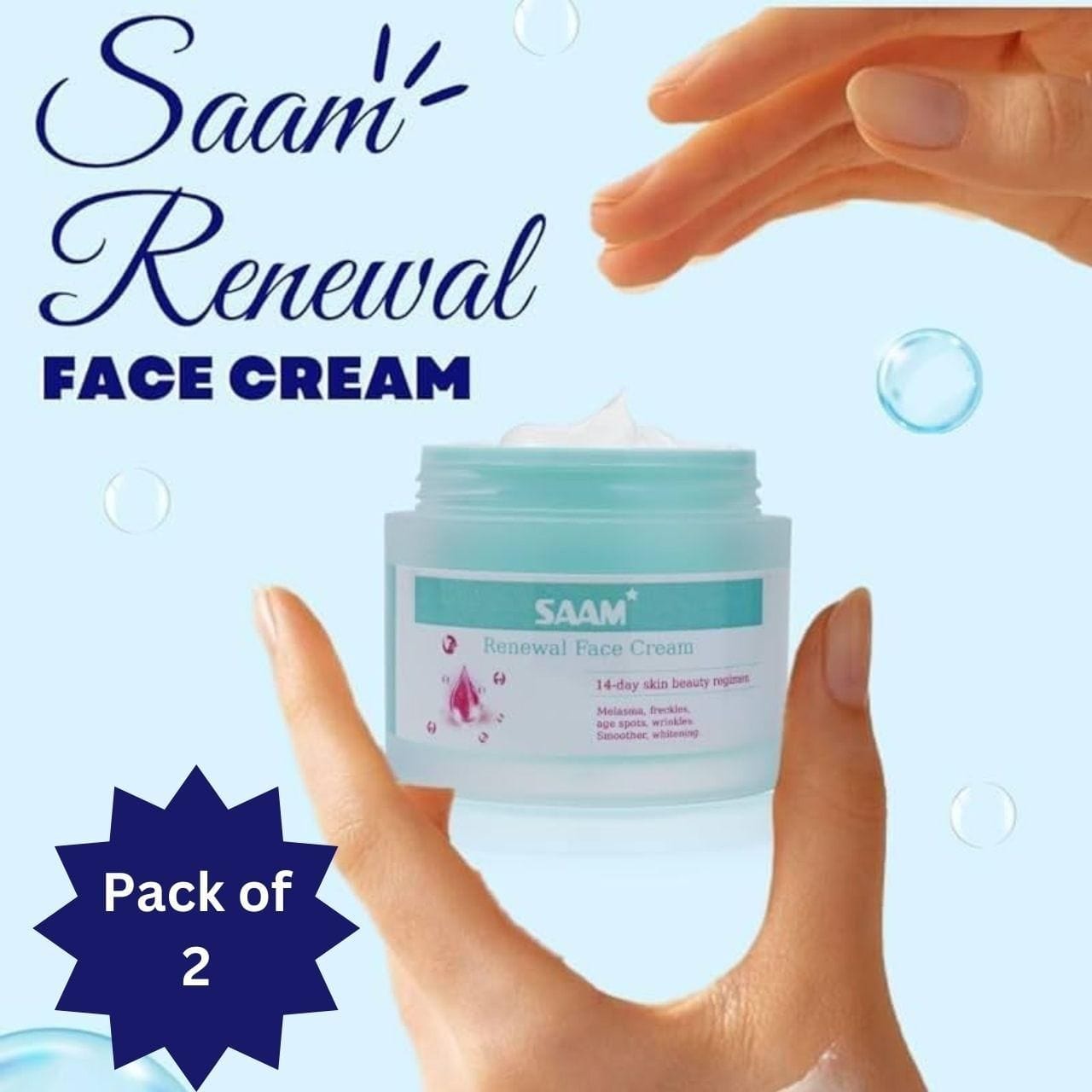 Saam Face Renewal Cream (Pack Of 2) Zaavio®