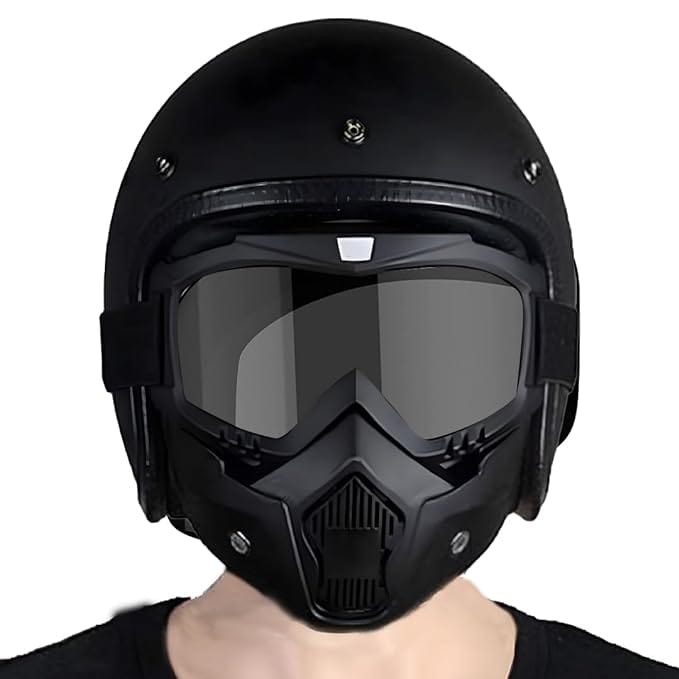 Safety Goggles UV Protective Glasses Face Shield Black Face mask - MotoSheild™️ RIDING MASK MotoSheild™️ Zaavio®