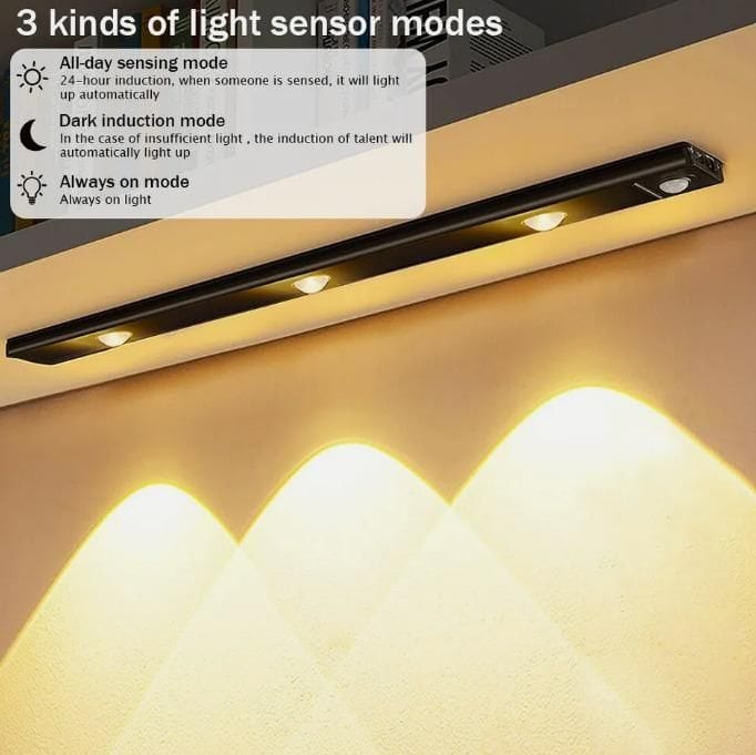 SenseShine™️ LED Motion Sensor Cabinet Light | Motion Sensor Light Movement Lightning Motion Detectors SenseShine™️ LED Motion Sensor Cabinet Light Zaavio®