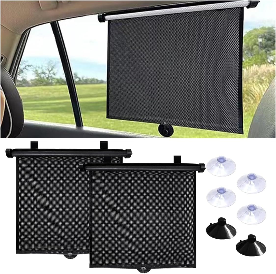 Shadexy™️ | Sun Shade For Car Window Protector Curtain Visor Protection  Shadexy™️ Sun Shade Sheets Zaavio®