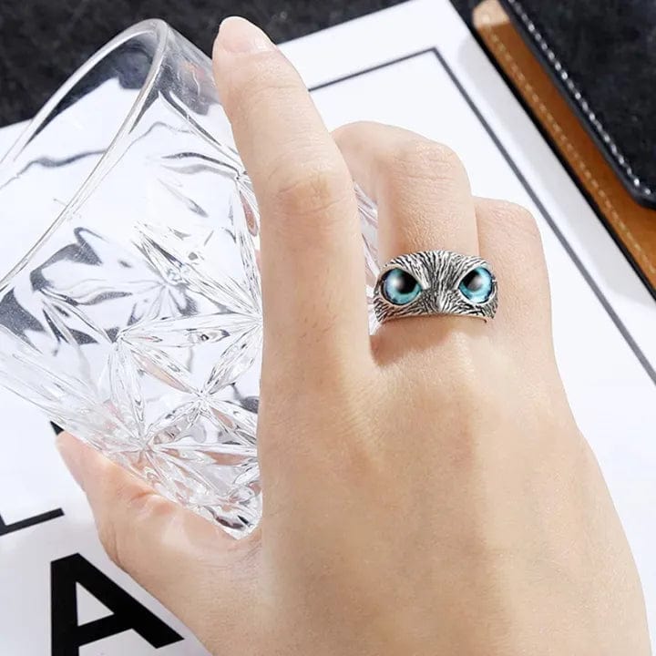 Silver Plated Owl Ring Stone Rings For Men Silver Plated Stone Ring - Buy 1, Get 1 FREE! Silver Plated Owl Ring - Buy 1, Get 1 FREE! Zaavio®