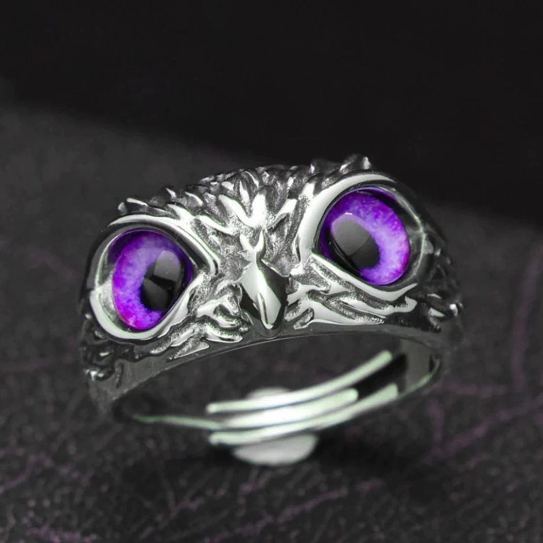 Silver Plated Owl Ring Stone Rings For Men Silver Plated Stone Ring - Buy 1, Get 1 FREE! Silver Plated Owl Ring - Buy 1, Get 1 FREE! Zaavio®