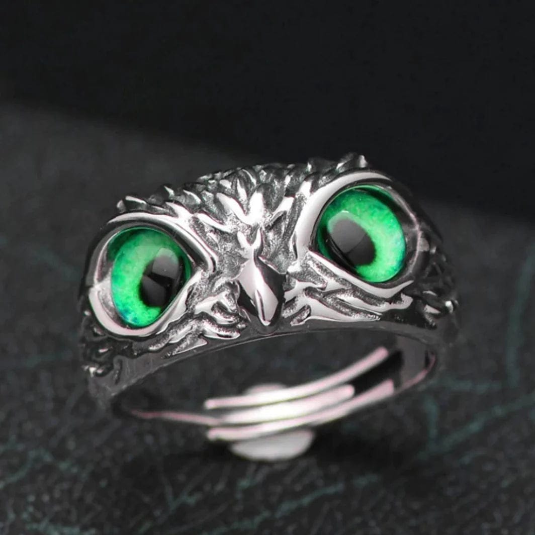 Silver Plated Owl Ring Stone Rings For Men Silver Plated Stone Ring - Buy 1, Get 1 FREE! Silver Plated Owl Ring - Buy 1, Get 1 FREE! Zaavio®