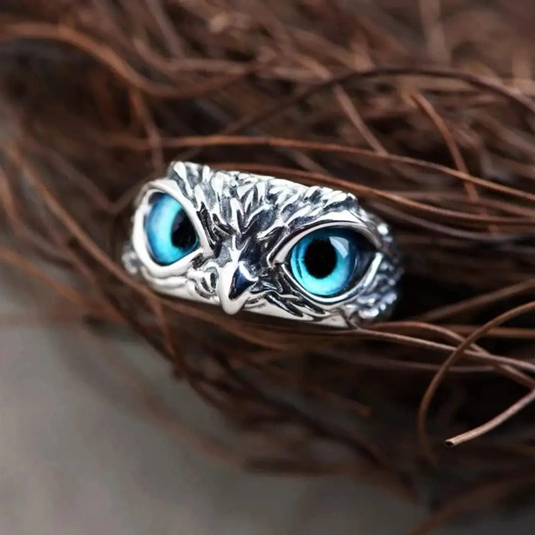 Silver Plated Owl Ring Stone Rings For Men Silver Plated Stone Ring - Buy 1, Get 1 FREE! Silver Plated Owl Ring - Buy 1, Get 1 FREE! Zaavio®