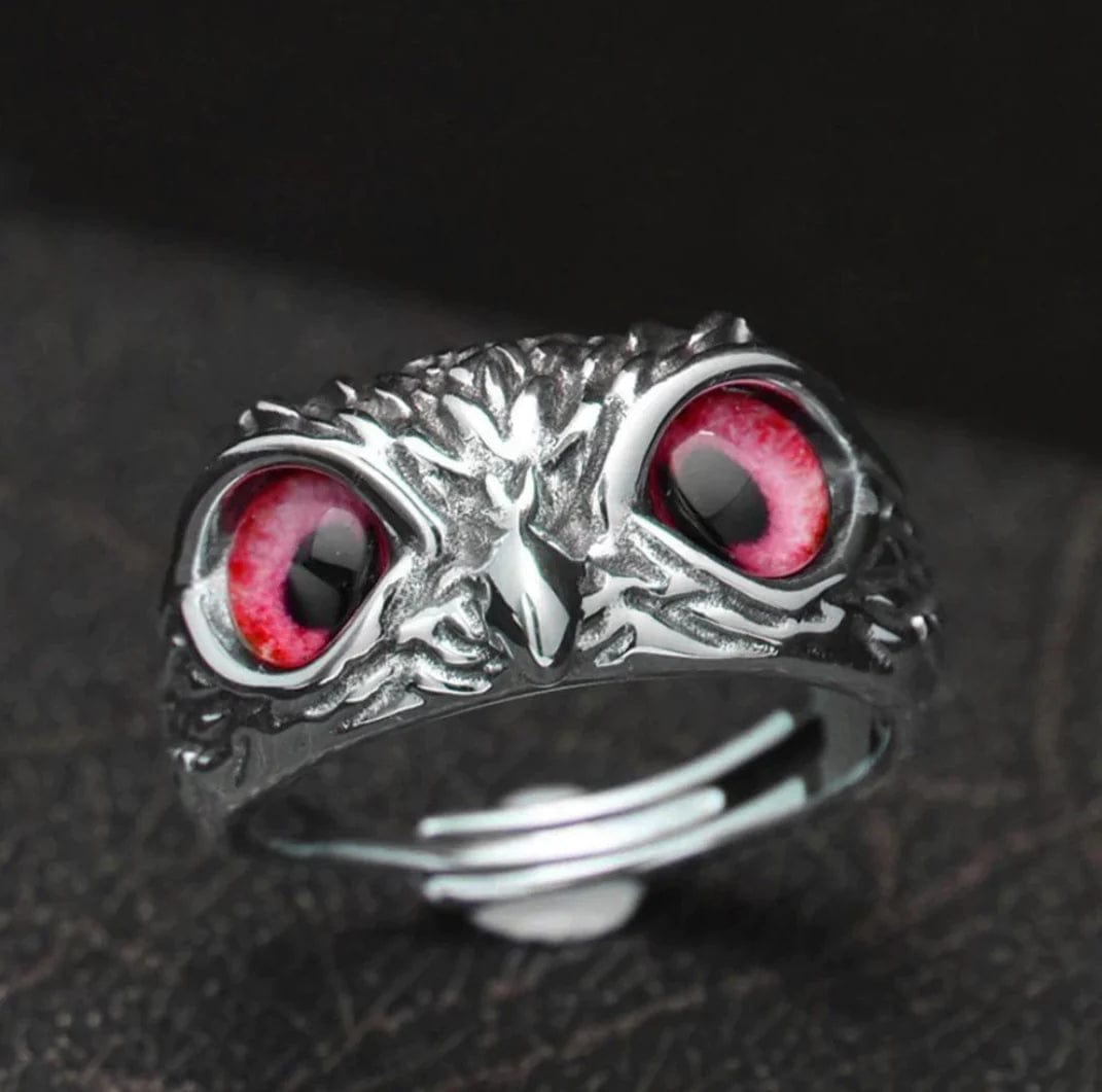 Silver Plated Owl Ring Stone Rings For Men Silver Plated Stone Ring - Buy 1, Get 1 FREE! Silver Plated Owl Ring - Buy 1, Get 1 FREE! Zaavio®