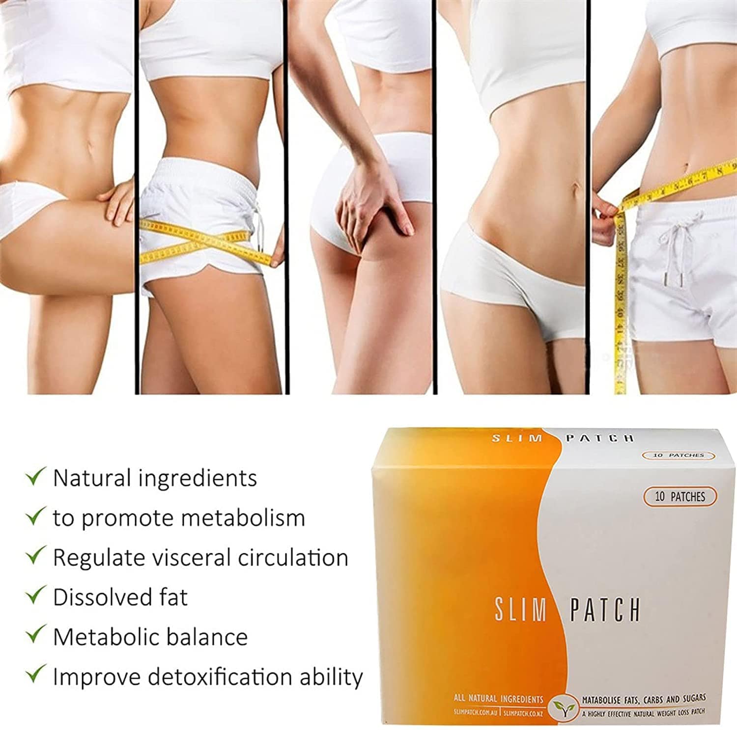 Slimming Patches (Pack of 10) Zaavio®