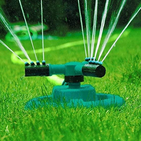 Sprinklers Irrigation Systems Water Sprinkler Garden Sprays  - Rainzyy™️ 360° Rotating Water Sprinkler for Garden Zaavio®